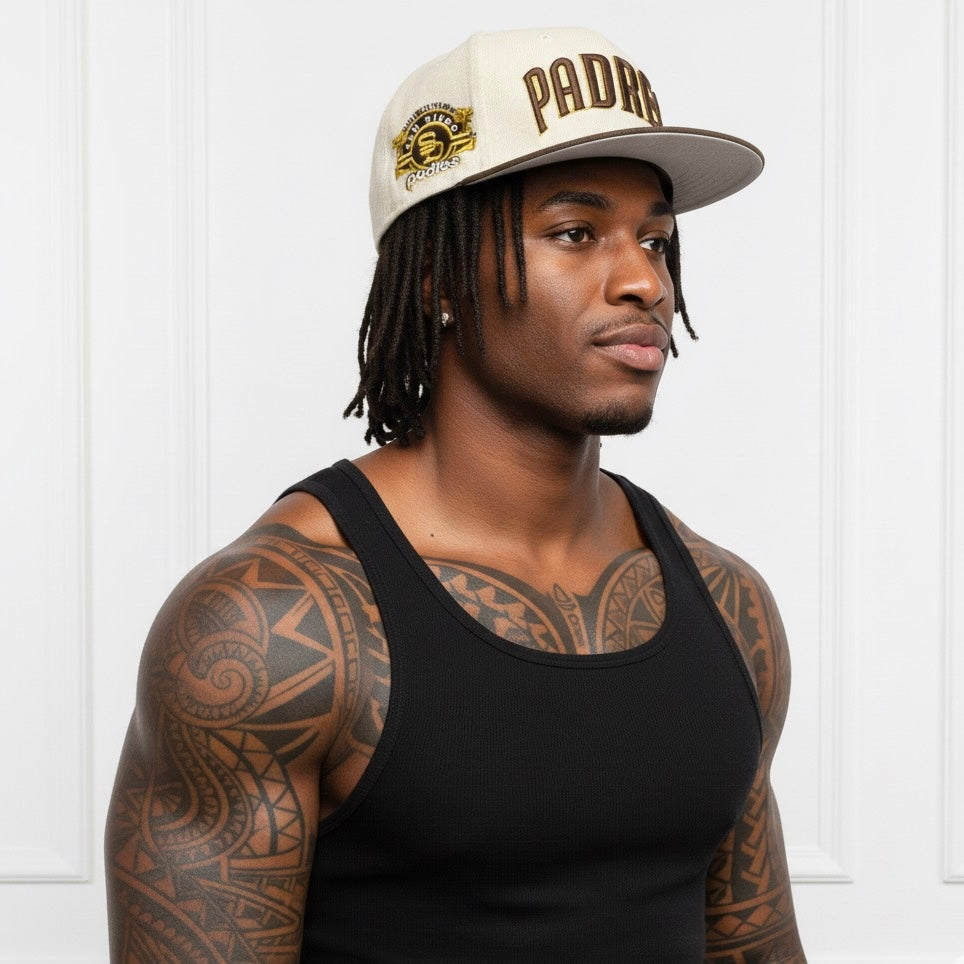 New Era San Diego Padres Cord Classic 59FIFTY fitted hat