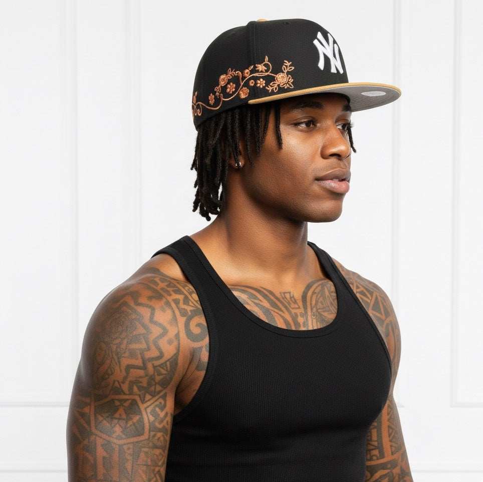 New Era Floral Vine New York Yankees 59FIFTY fitted hat