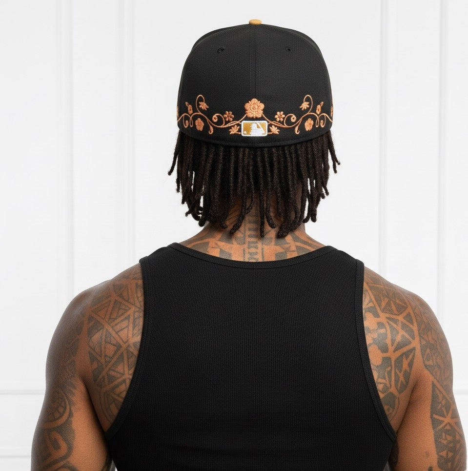 New Era Floral Vine New York Yankees 59FIFTY fitted hat