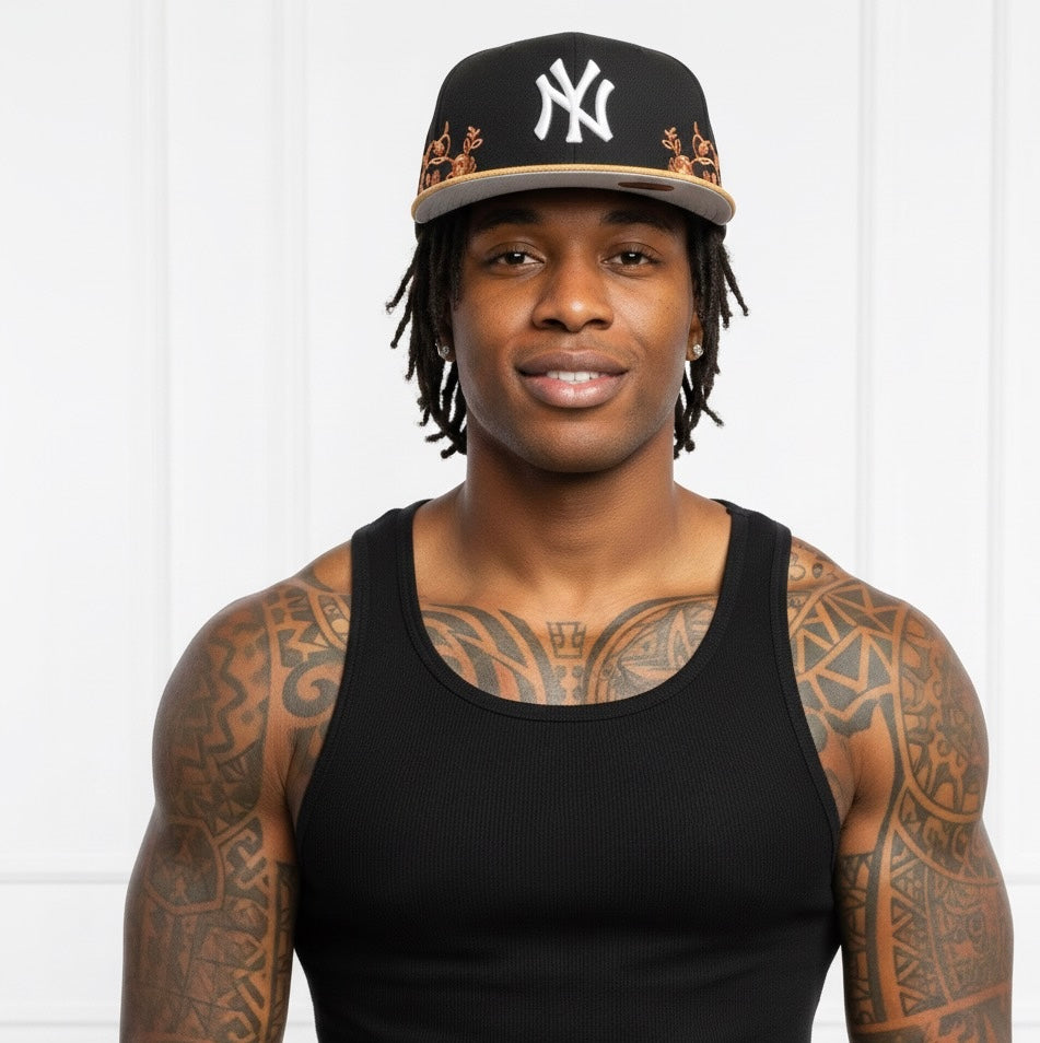 New Era Floral Vine New York Yankees 59FIFTY fitted hat