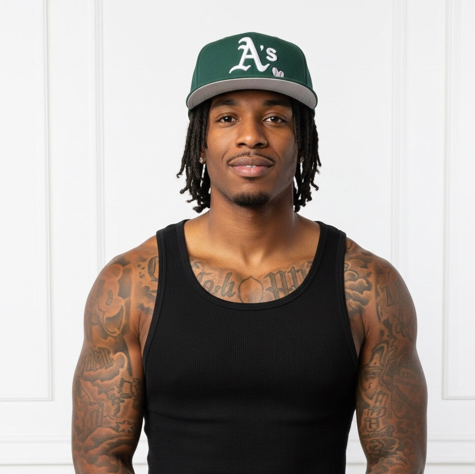 New Era Oakland Athletics Team Heart 59FIFTY fitted cap