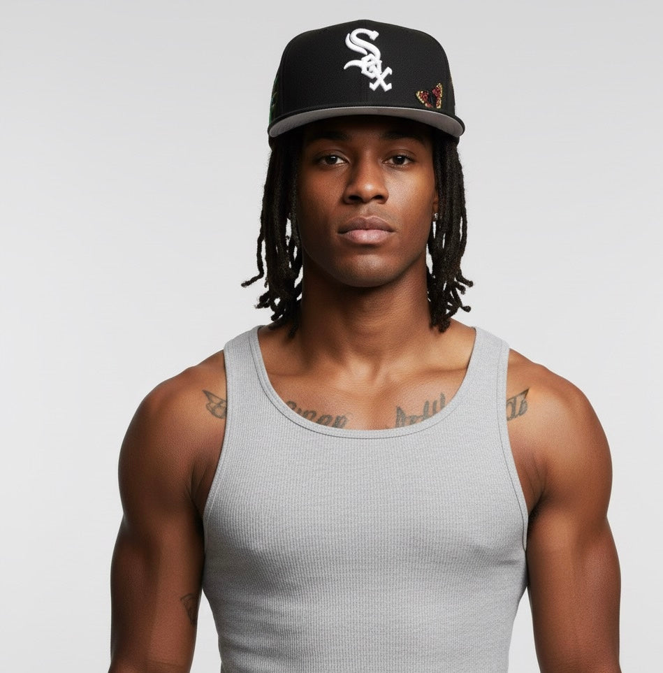 New Era Chicago White Sox Hat ‘Felt’ Fitted Cap