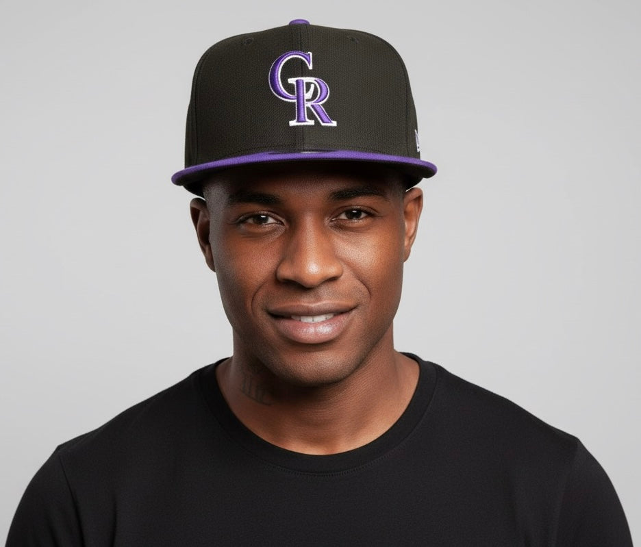 New Era Purple Colorado Rockies 59FIFTY Hat