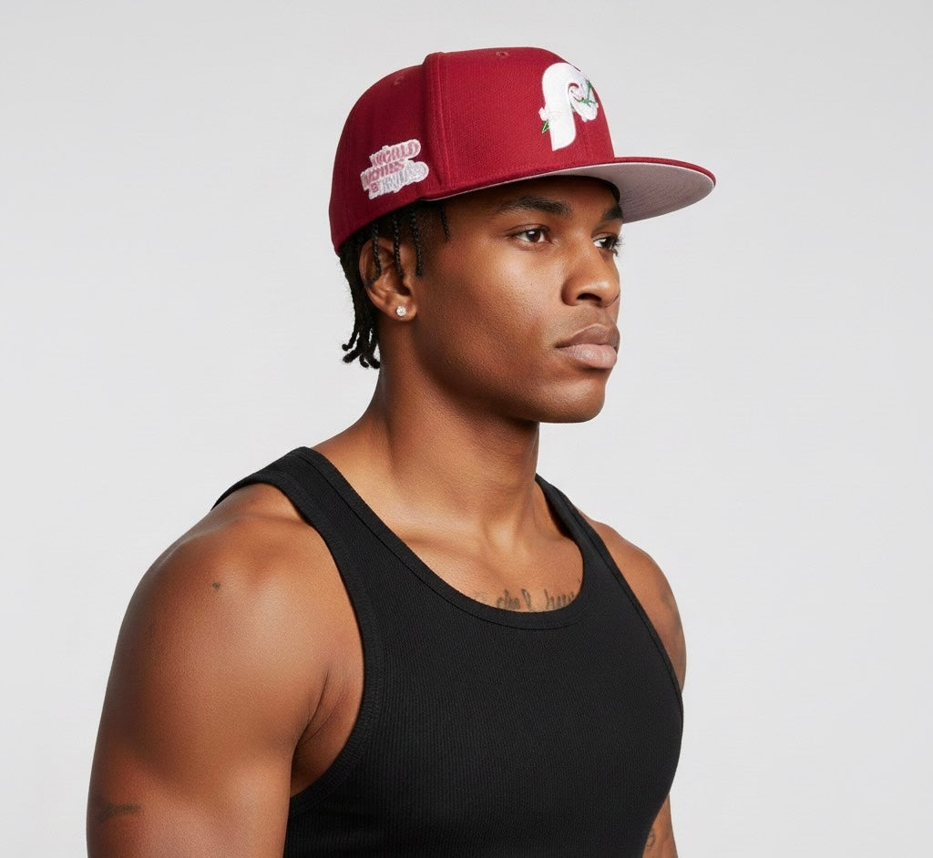 59FIFTY Philadelphia Phillies fitted hat with a floral-themed logo